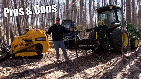 pros and cons of skid steer trailer|wheeled skid steer.